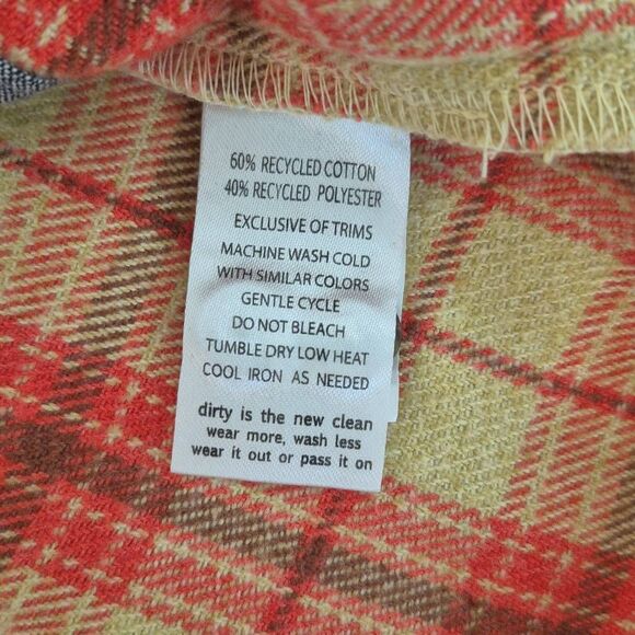 Toad&Co Long Sleeve Women's Size L Quarter Zip Dress Plaid - Picture 8 of 8